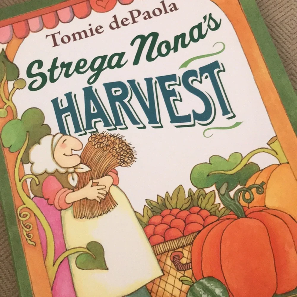 New STREGA NONA’S HARVEST by Tomie DePaola *Large Hard Cover Book*